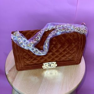 Crush Velvet Fashion Bags